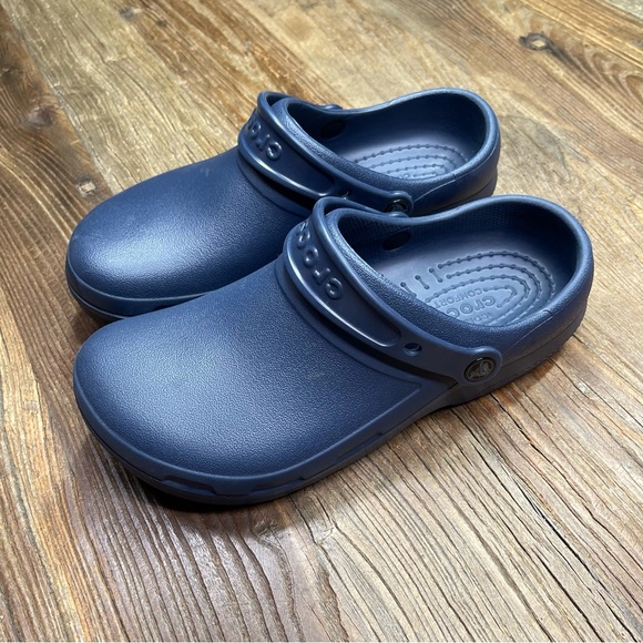 Crocs Bistro Clog Unisex Men’s/Women’s Navy Size 8M 10W - Picture 4 of 10